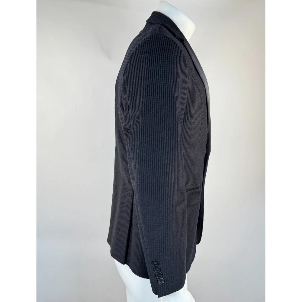 Van Heusen FLEX Textured Tuxedo Slim Fit Jacket Mens 40S NWT Lined Double-vented
